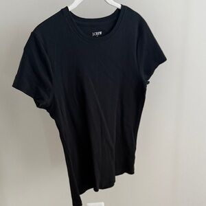 J. Crew Classic Black Short Sleeve Tee